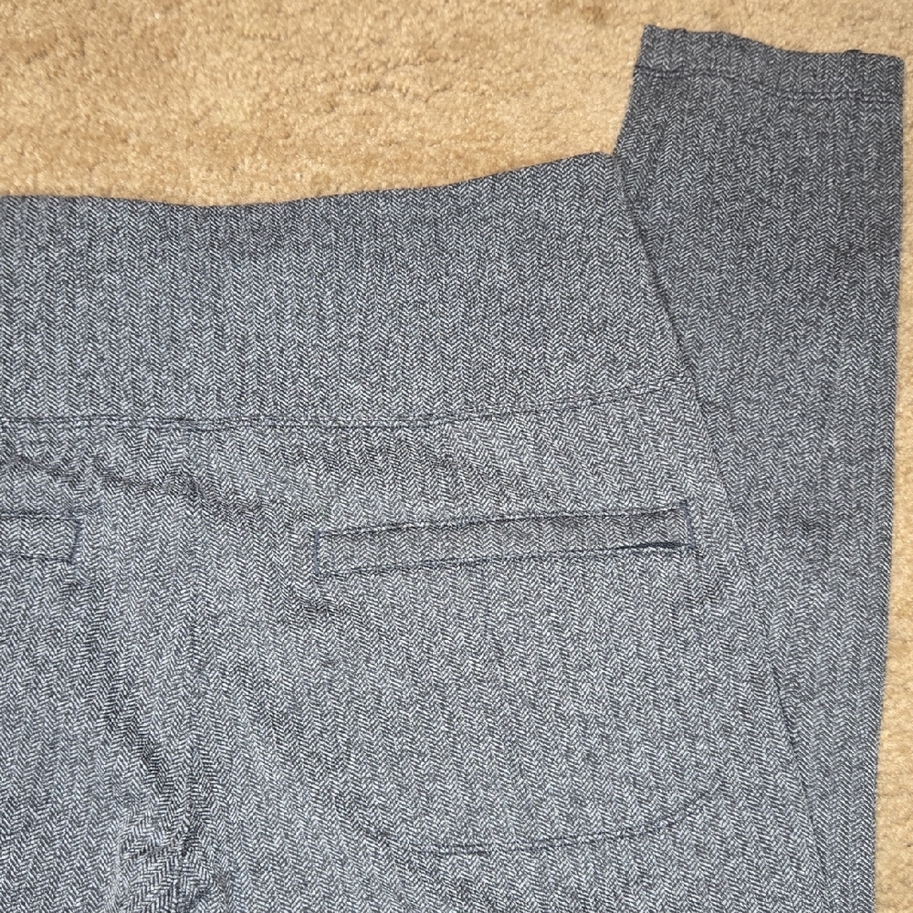 Athleta Black and White Herringbone Leggings - Picture 5 of 7